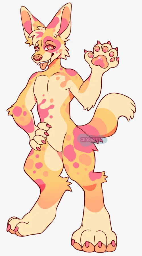 Thumbnail Chaosguts Canine Design for Sale - Unique Furry Design by Chaosguts