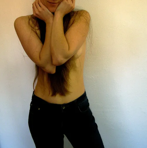 Thumbnail Explore Shyness in ToplessInJeans - A Piece by isa_bea