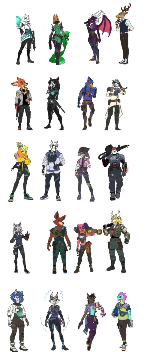 Thumbnail Engage with Valorant - SavageFoxBoi Shares | Furry Category