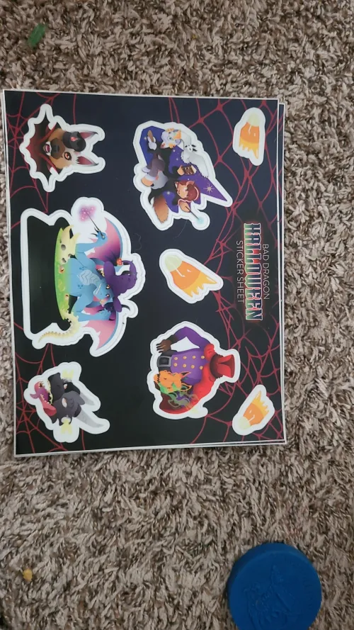 Thumbnail Discover the Latest in Bad Dragon 2021 with This Sticker Sheet