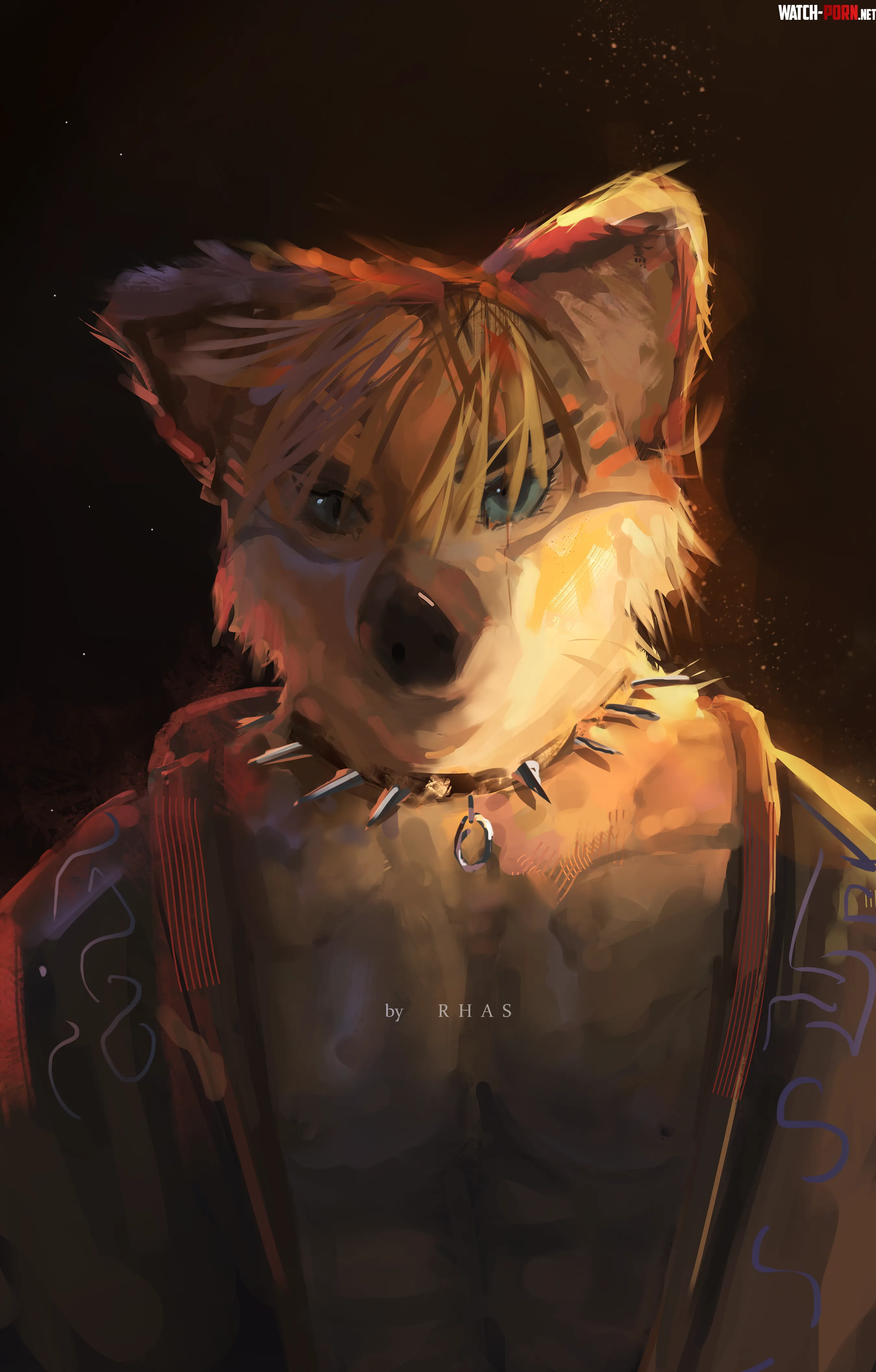 Channing Tatum Fursona Art by me by abunda77
