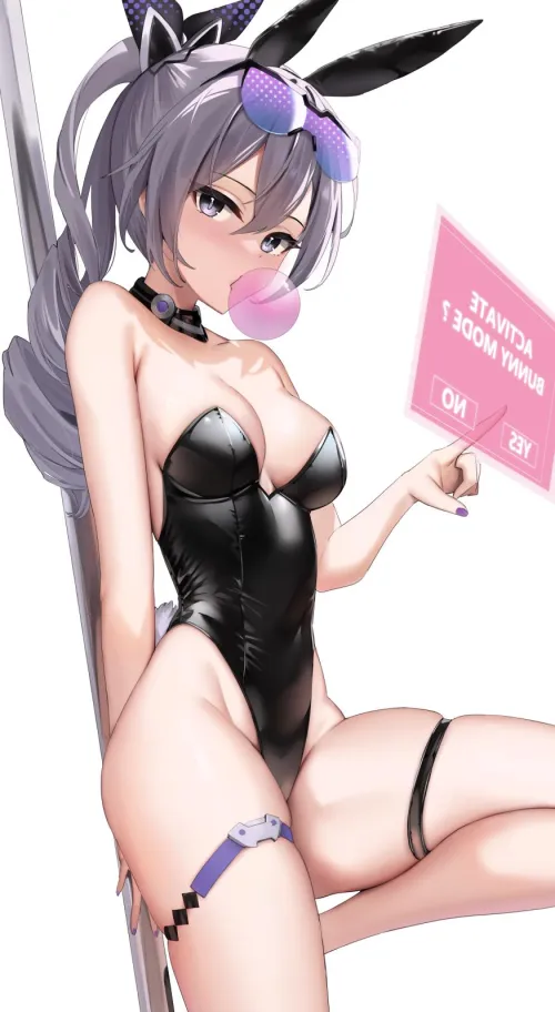 Thumbnail Skaikun's Silver Wolf Captivation: a Thighdeology Delight