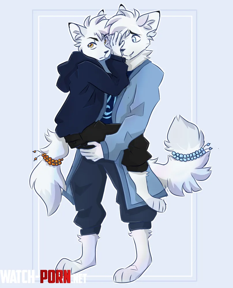 Salven and Calid comish art by me by ahxyll