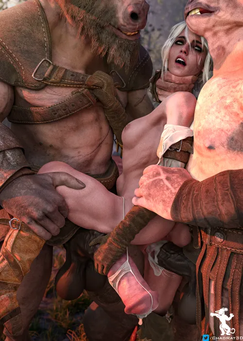 Thumbnail Ciri's Encounter with Travelling Minotaurs in chadrat | MonsterMen
