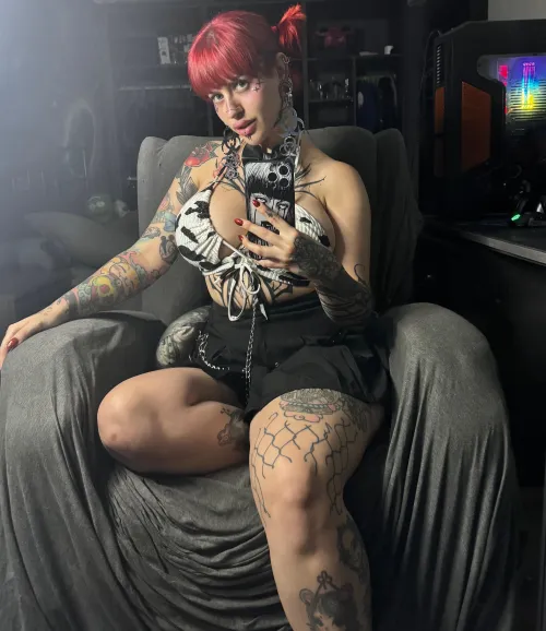 Thumbnail Revealing the Next Move with Big Tiddy Goth GF