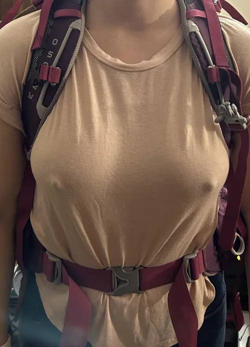 Thumbnail Complex_MILF_810 Ventures on a Backpacking Trip - Braless Adventure