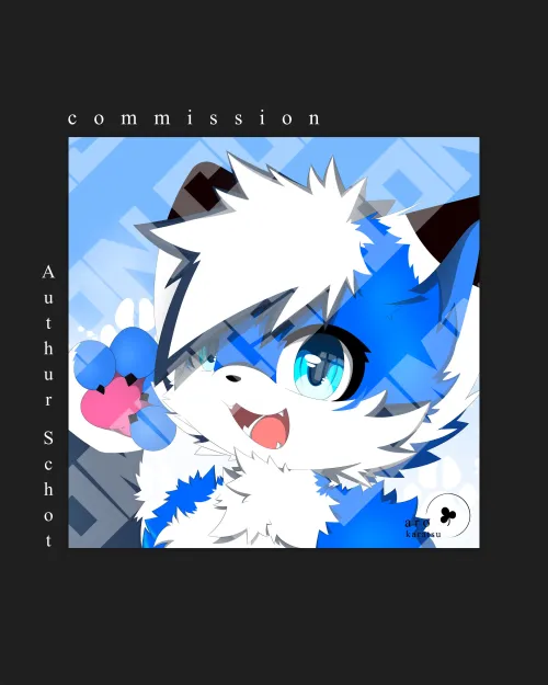 Thumbnail Facebook Commission Art in Furry Style by PhotographLeading528