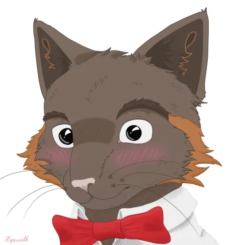 Thumbnail Meet Gato Gentleman: Shyness and Blush in Art by hyacinth1971
