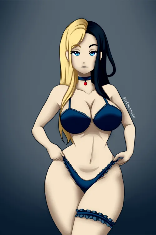 Thumbnail Seductive OC Napoli in Underwear by JVDARKOMX | hentai Category
