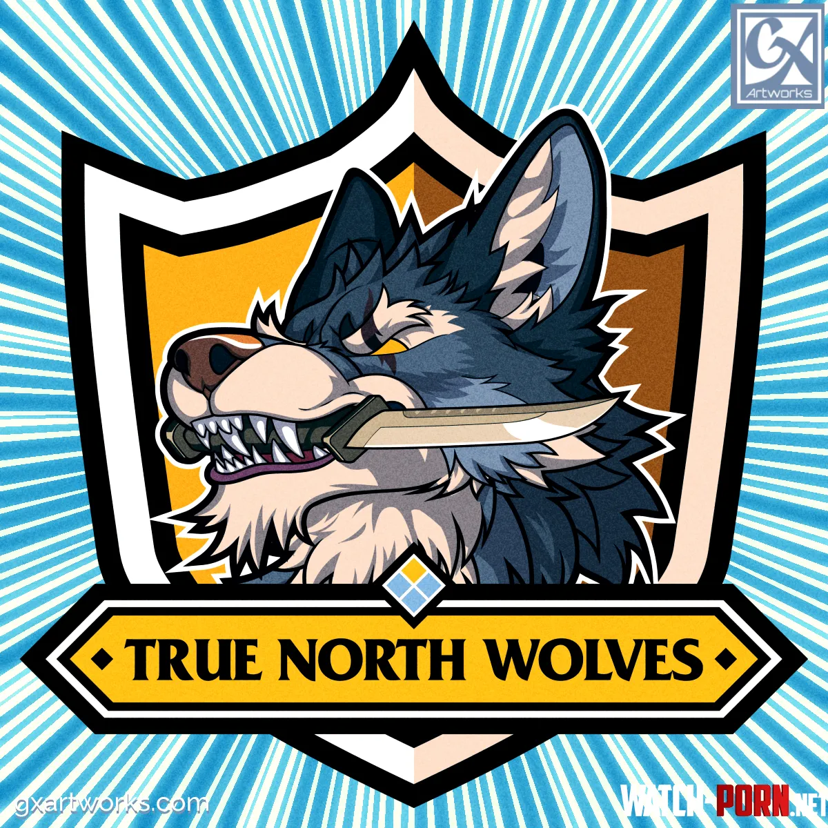 Logo comission Start from US 40 Done in vector Details in comments Art by me  by Lycantropunk