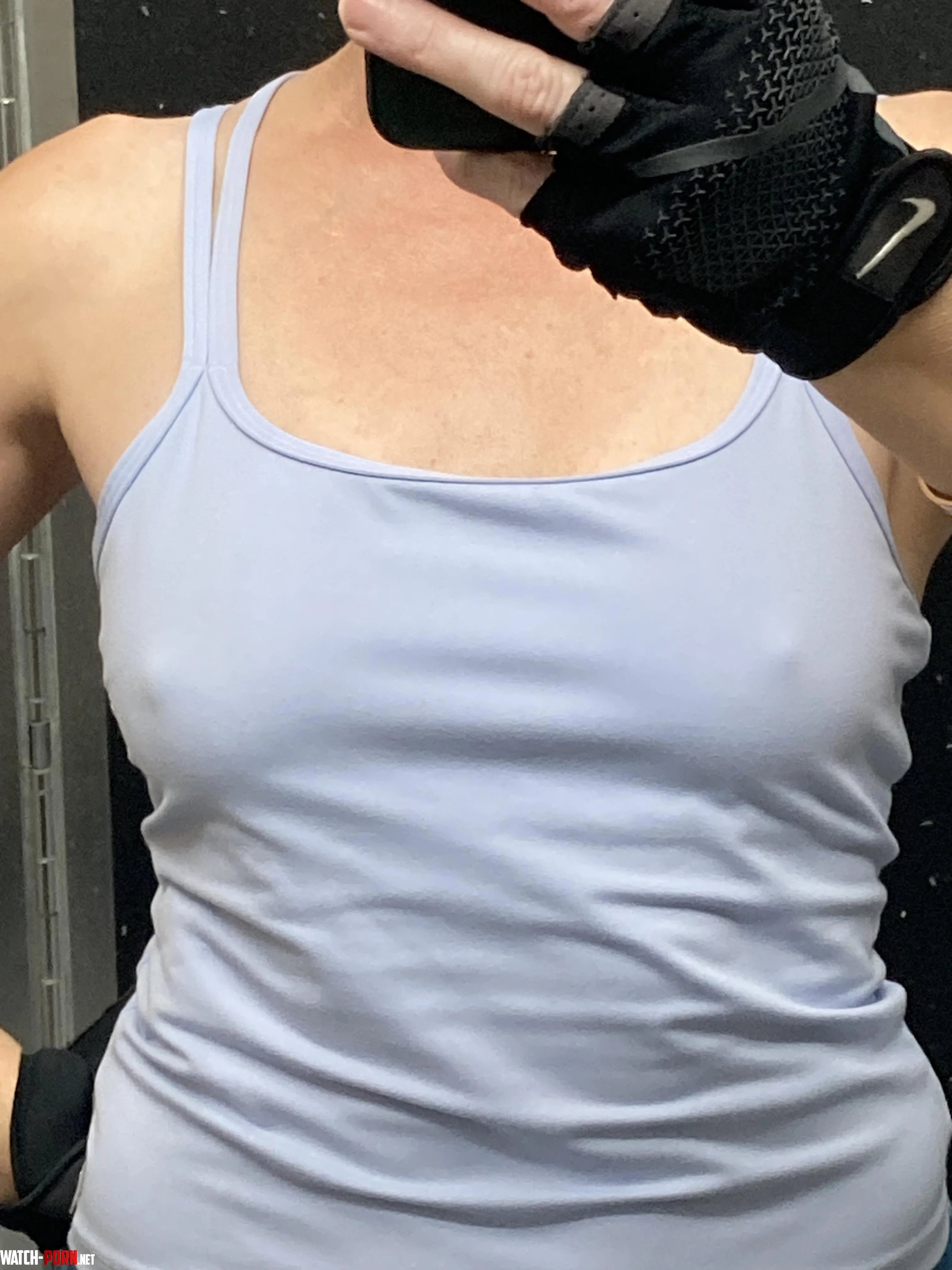 Braless morning workout  by Juicy_gypsy