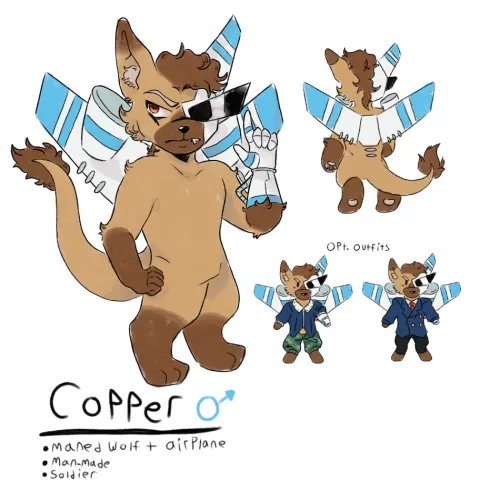 Thumbnail Art Trade Opportunity with blenderquestioner's Furry Son