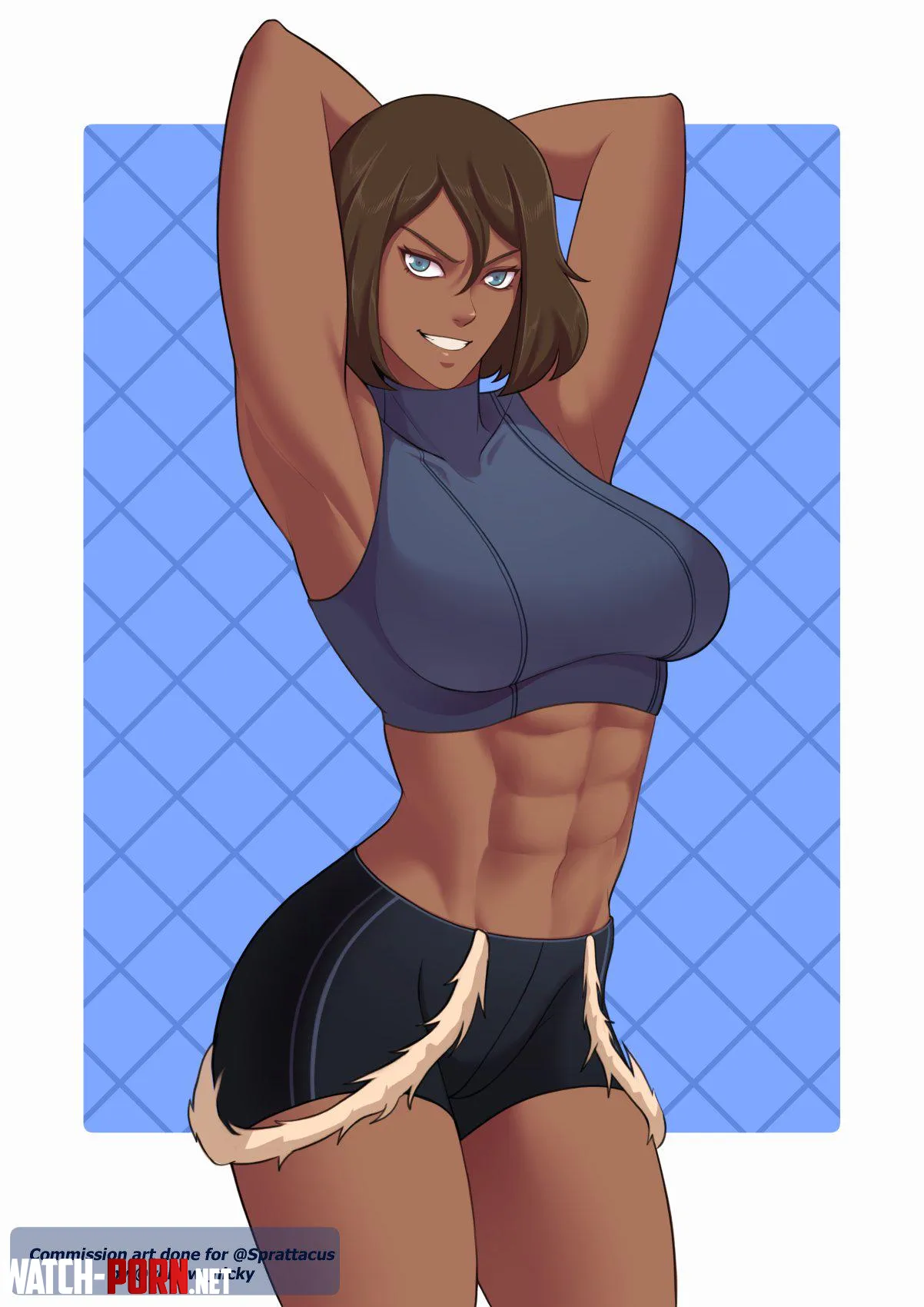 Korras Abs yellownicky by TheTMoneyMan