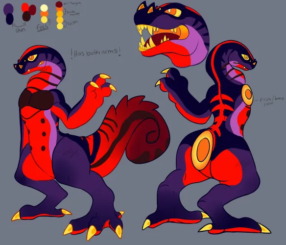 Thumbnail Chaosguts Wows with Halloween Snek Design | Furry Artistry