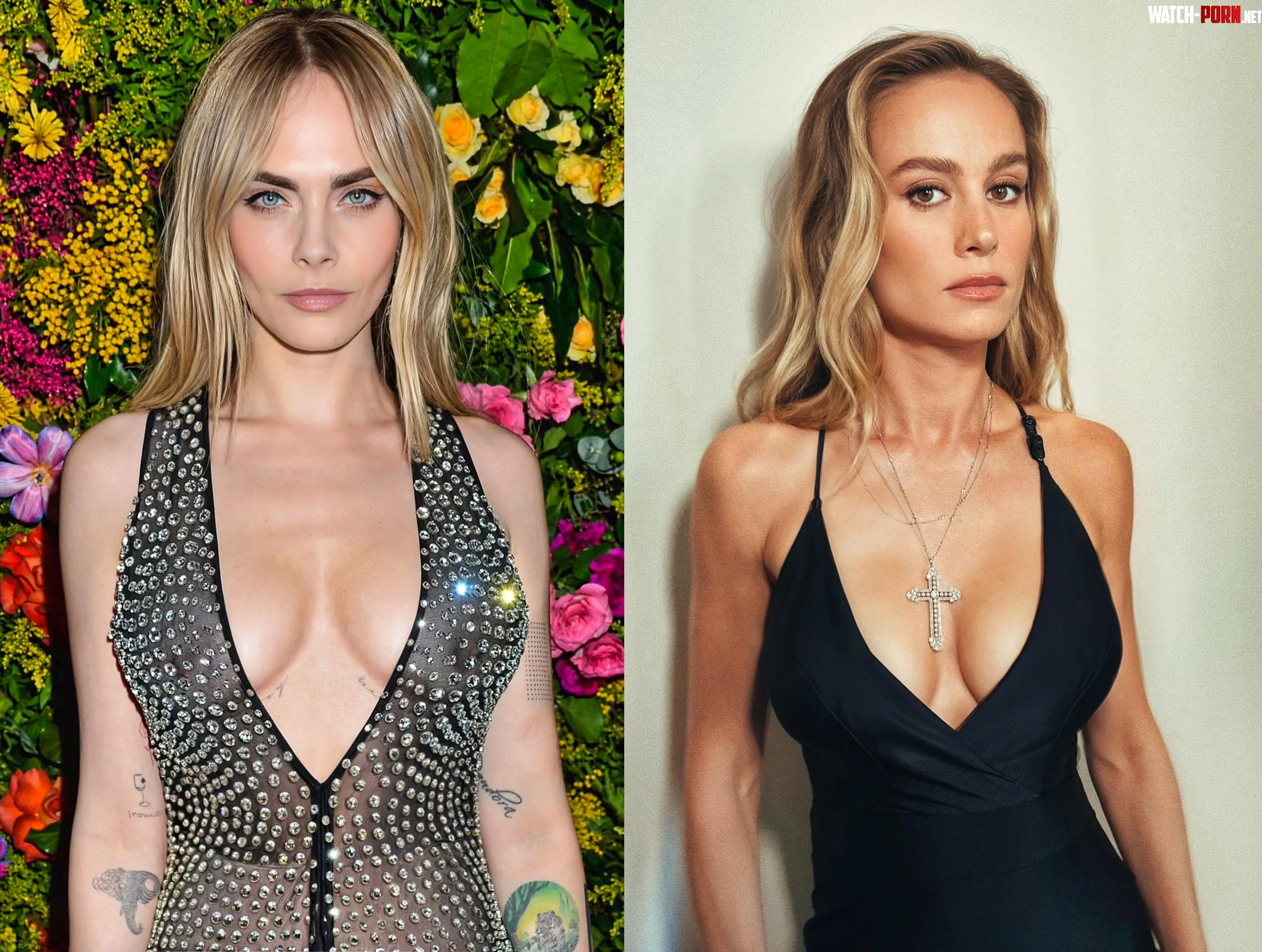 Cara Delevingne or Brie Larson by Roman_Shines