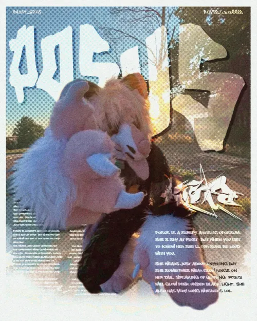 Thumbnail Furry Posters Fursuit by Pastelbuggie on Instagram by GH0ST_8765