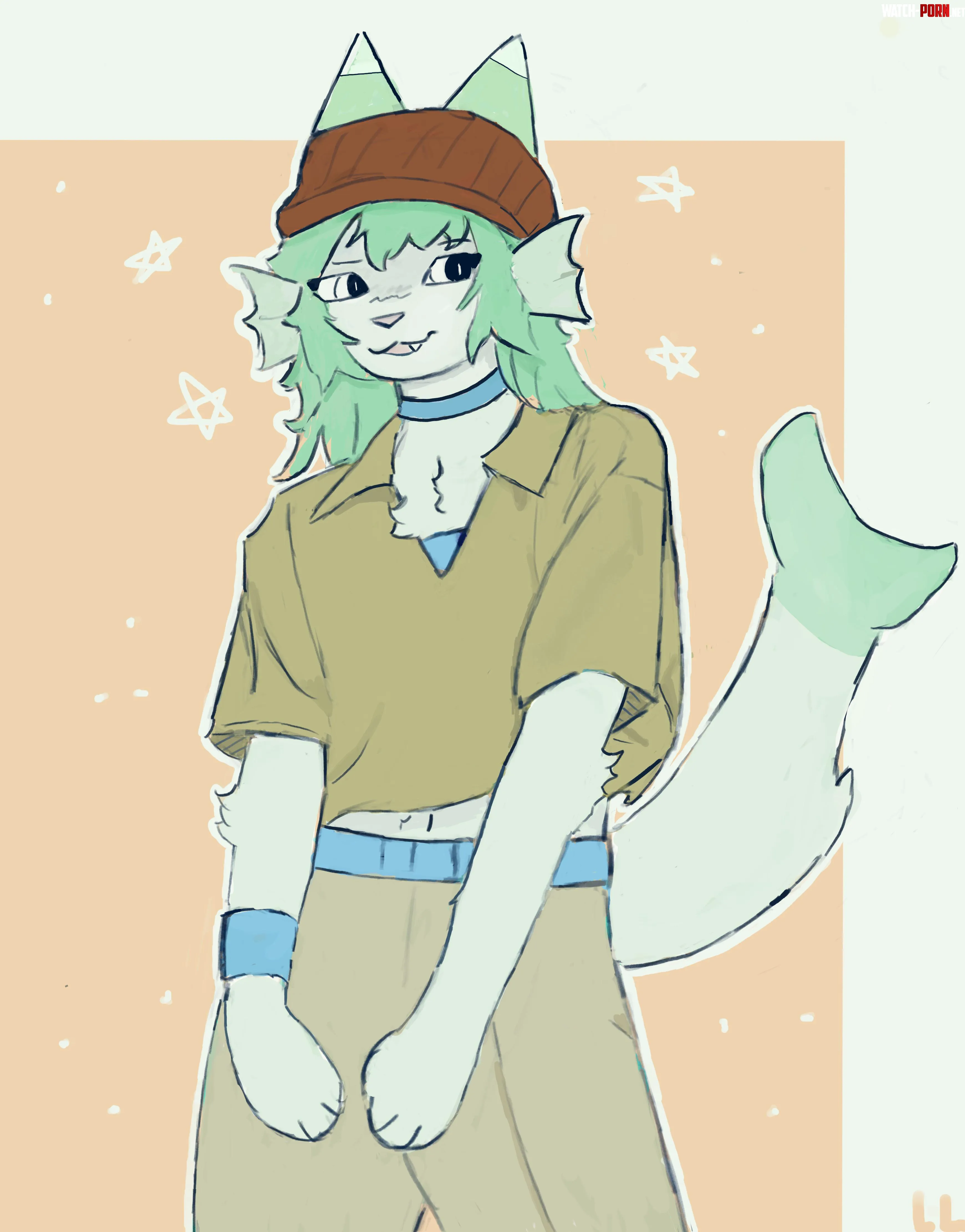 Gift art i made for a very cool friend  by Thegreatl0