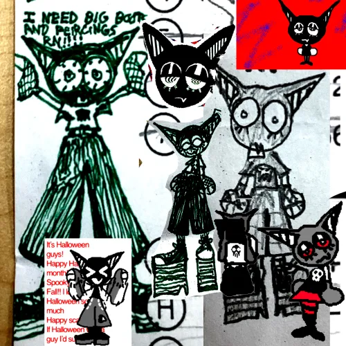 Thumbnail Discover Psychological_Mine_9's Ophelia OC Evolution