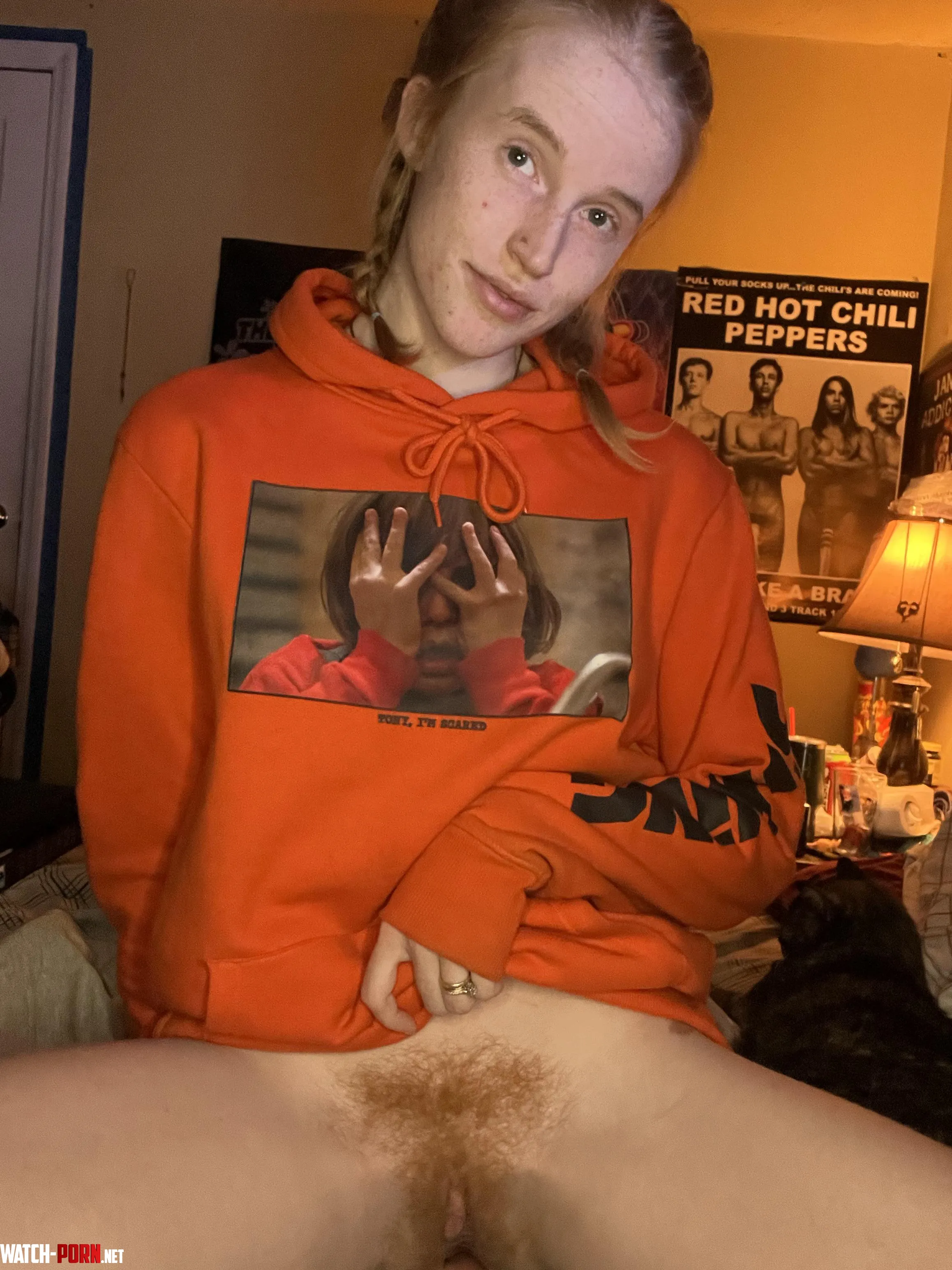 my hoodie matches my bush by PaytenPeachy