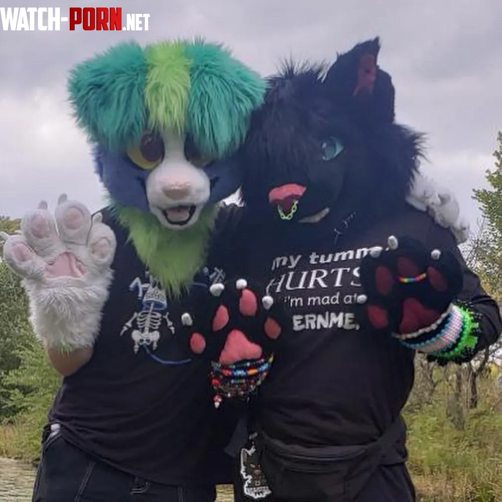 a pic of me and my bf at a meet im on the left by binxo12