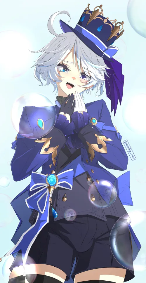 Thumbnail Boi Furina by pedoro_pedoro: Stunning Charm in CuteTraps Collection