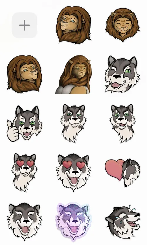 Thumbnail Dive into Furry Emote Stickers with ChequeRoot