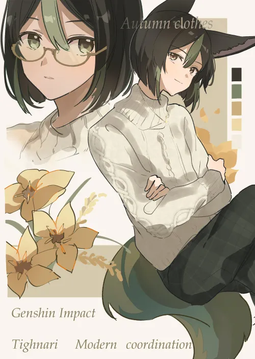 Thumbnail Meet the Charming Tighnari by pedoro_pedoro in CuteTraps Collection