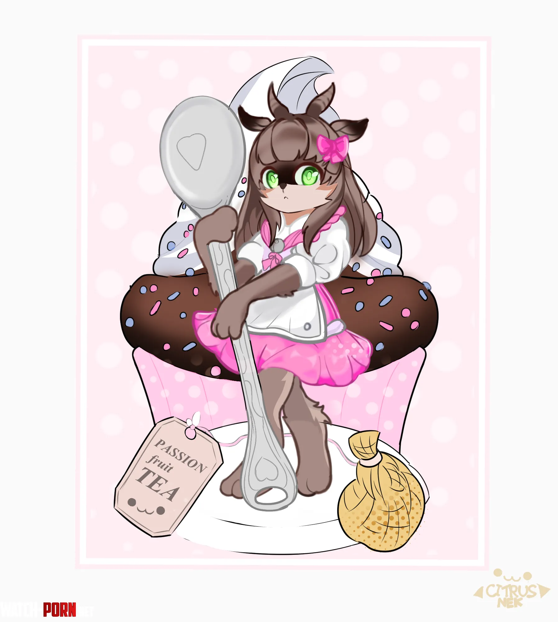 Tea with cake  Citrusnek by Citrusnek