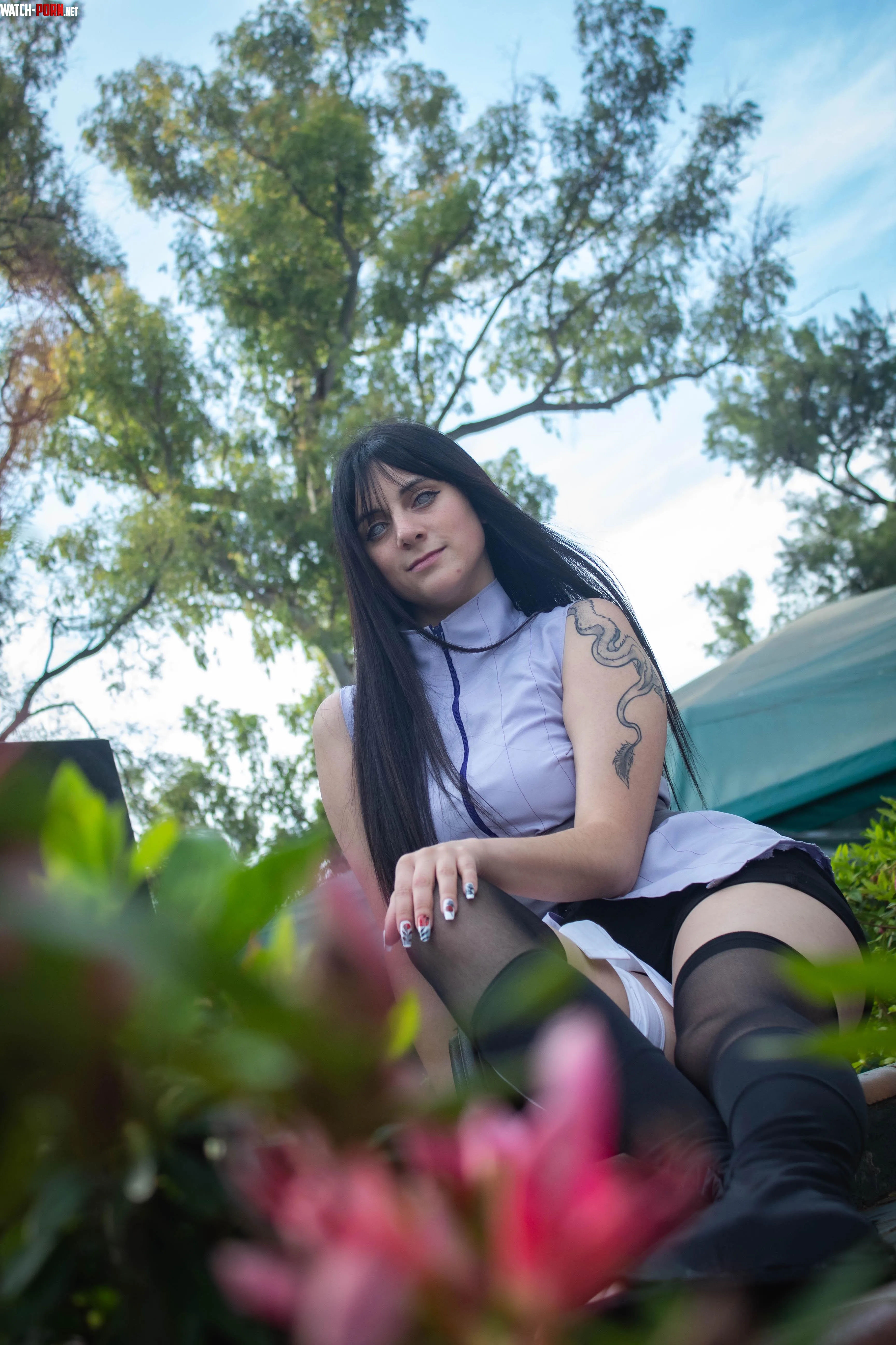 Hinata Hyuga cosplay by me CuteKitty  by cutekitty001