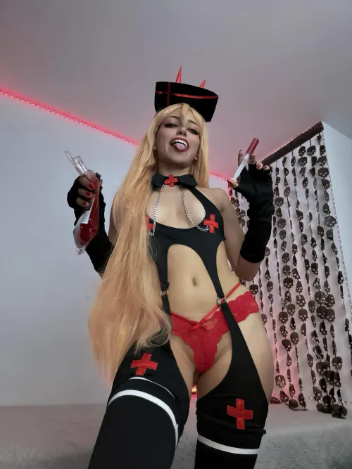Thumbnail 'Nurse Power' - A Captivating NSFWCostume by batcayra
