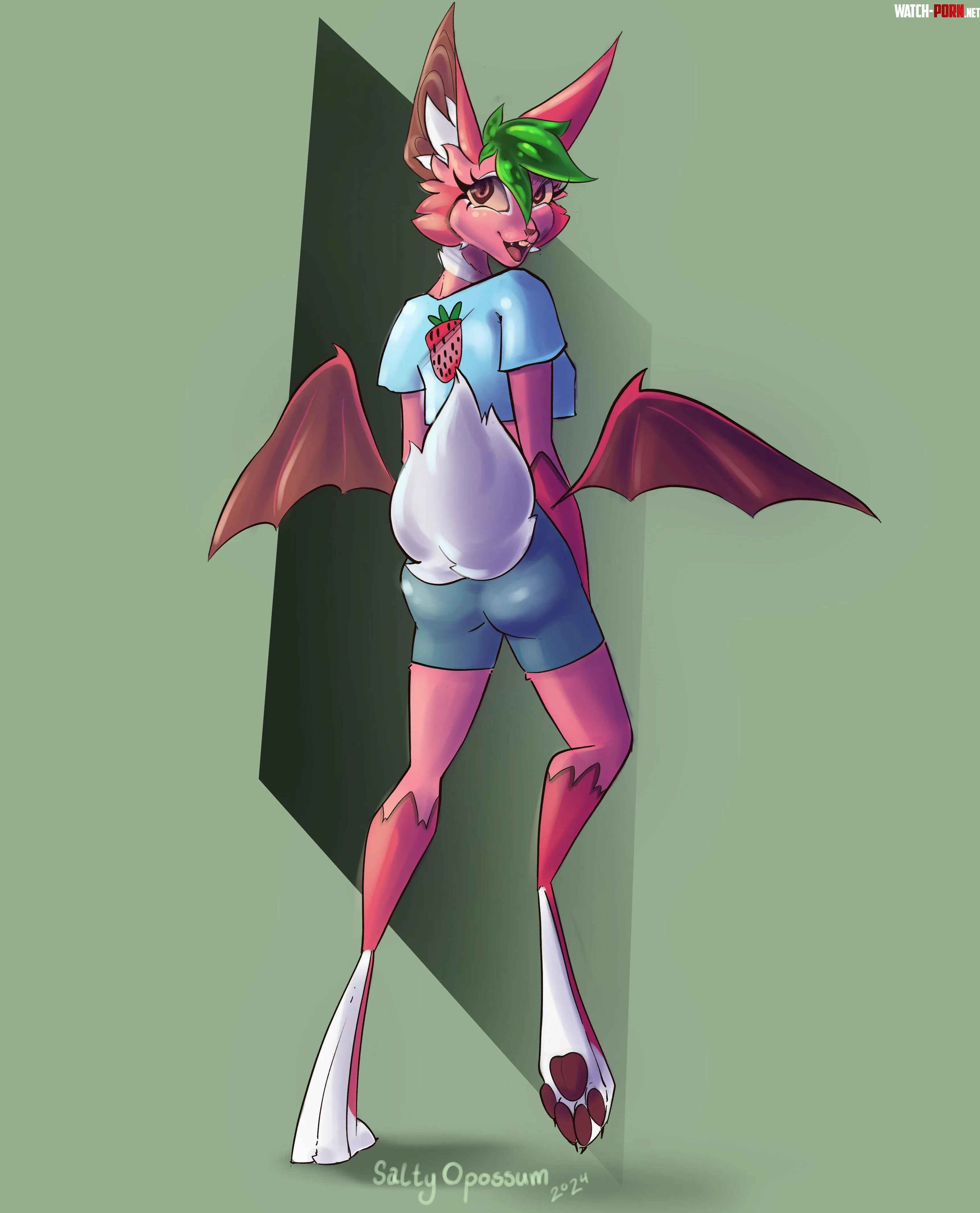 Shes such a cutie  artist me  by _salty_opossum_