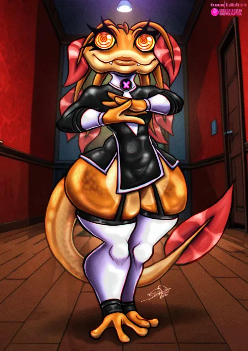 Thumbnail Somnambulizard by BlueWolfArtista: Unraveling the Mysteries of MonsterGirls