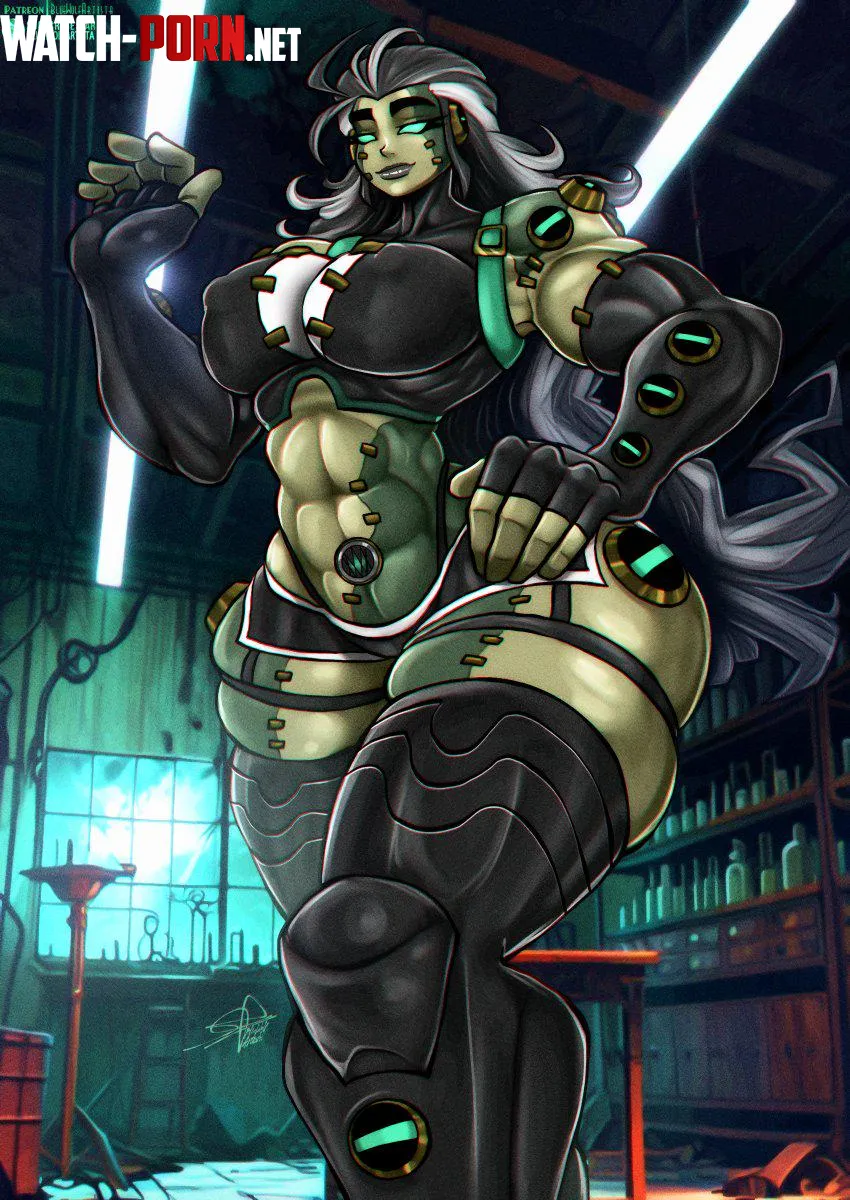 Frankenstrike BlueWolfArtista by Kroenen19