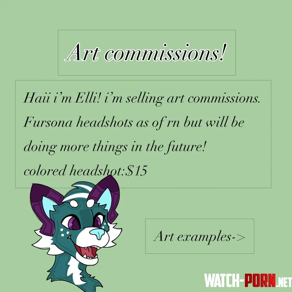 Art comms by GullibleDoughnut8844