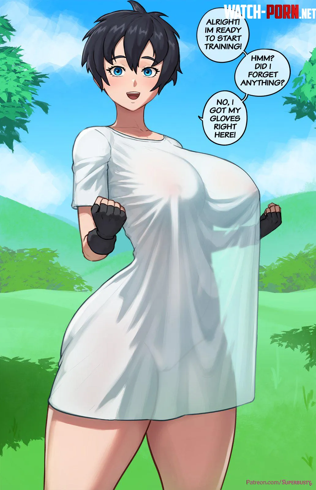 Videl SuperBusty Dragon Ball  by Bazaarthrone