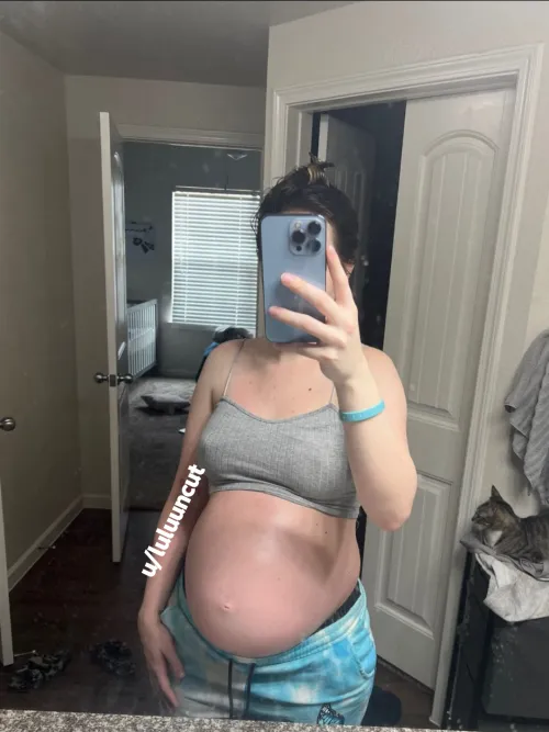 Thumbnail Tiny and Huge: A Playful Twist in Pregnant Porn by luluuncut
