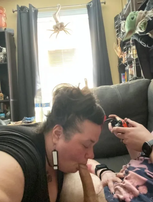 Thumbnail Blowjobs & Gaming: Mondays Made Memorable by Littlemissrosiecheek