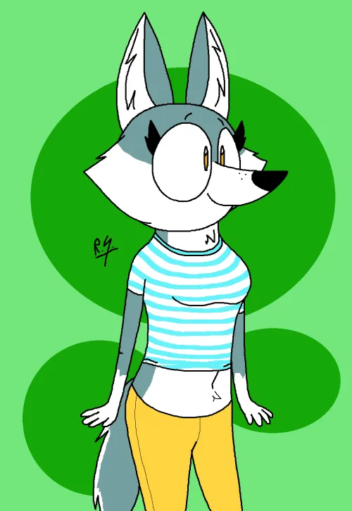 Thumbnail Porsha from Sing 2 Art: RickySmith2005's Furry Creation