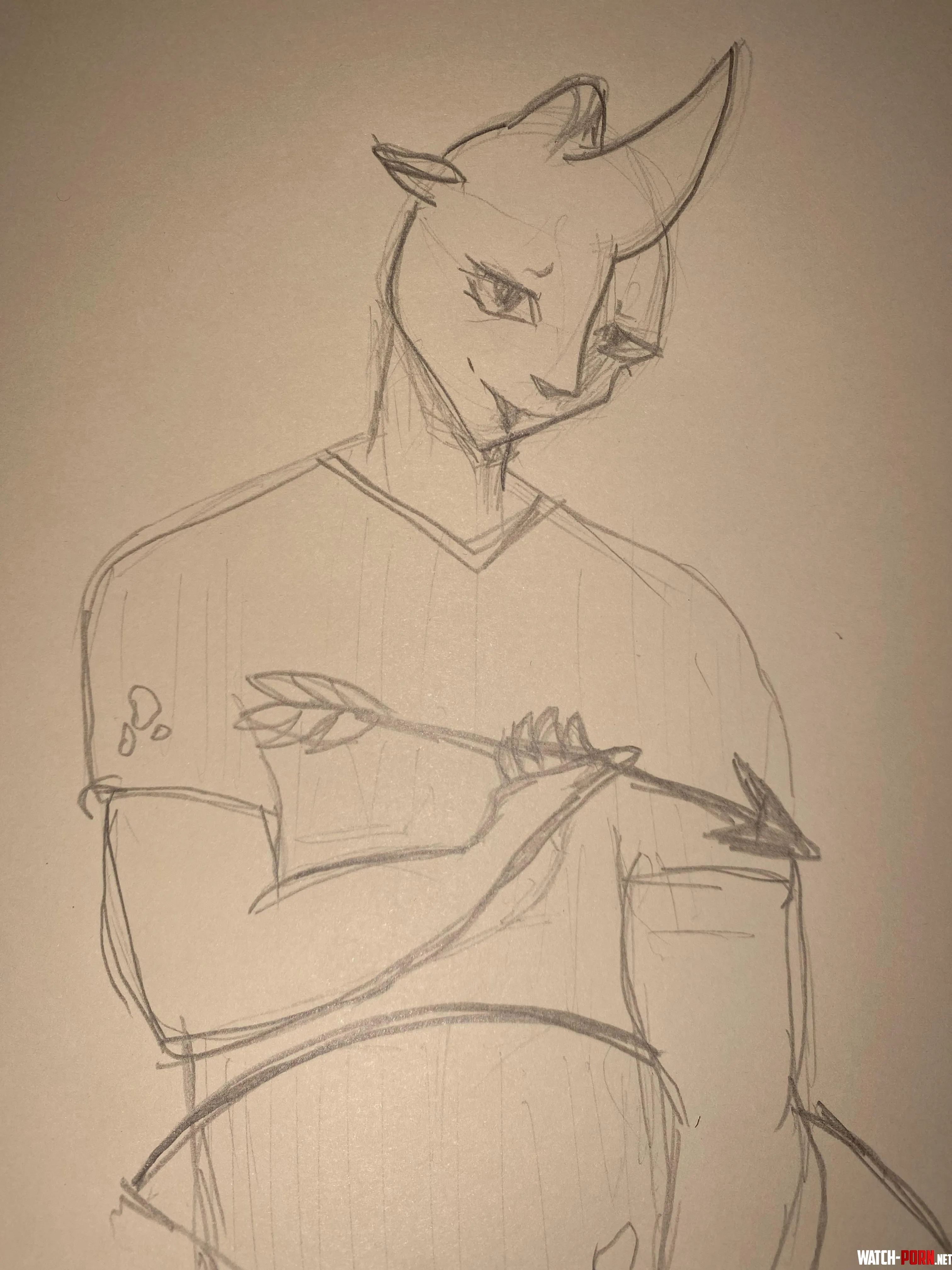 First drawing ever by Bloodnyph