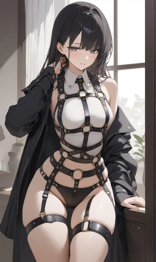 Thumbnail Harnessing Style: CheetahSperm18 on Body Harnesses
