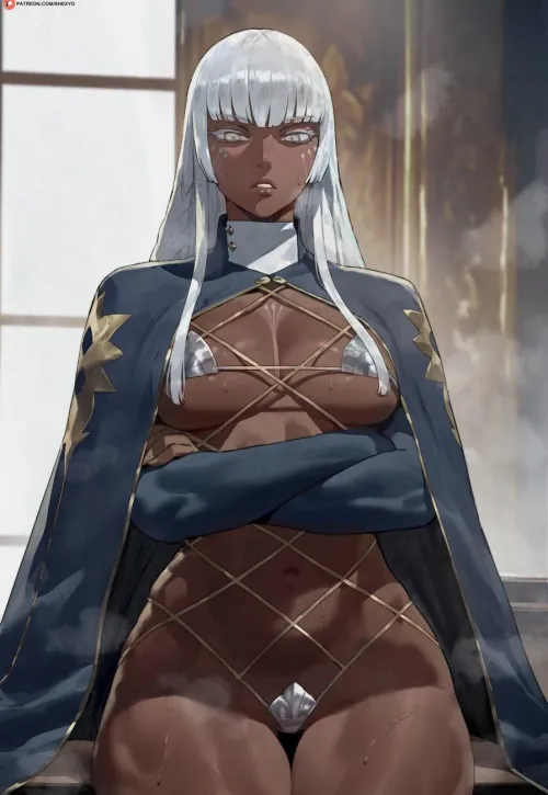 Thumbnail Discover Brigitta's Perfect Chocolate Body by MakimaFeetGooner | Thick_Hentai