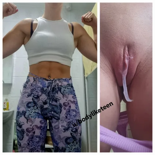 Thumbnail Gym Body and Wetness - bodyliketeen in NSFW_Hardbodies Category