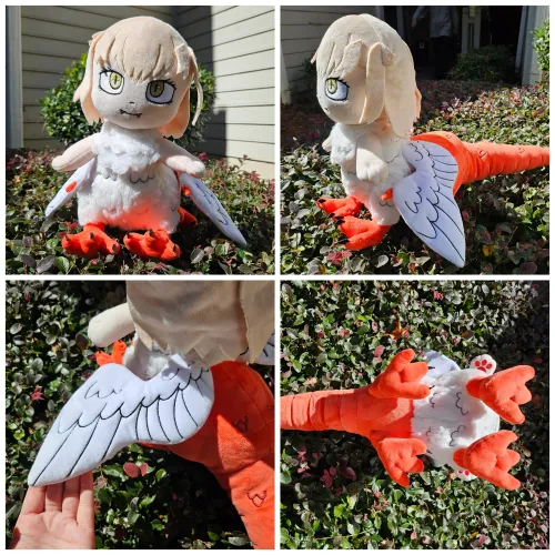 Thumbnail Puppyparkerwoof Explores Chimera Falin Plush: A Playful MonsterGirl Adventure