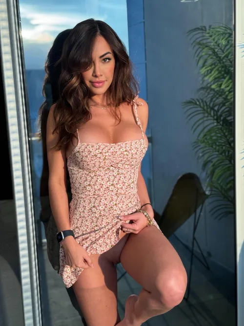 Thumbnail SereneSirenn Displays Cuteness in a Little Short Dress Affair