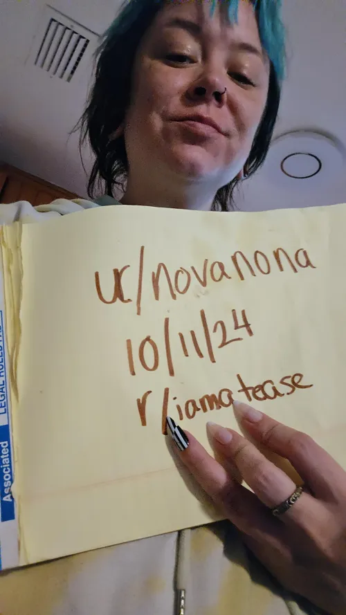 Thumbnail Verification by Novanona | IAmATease