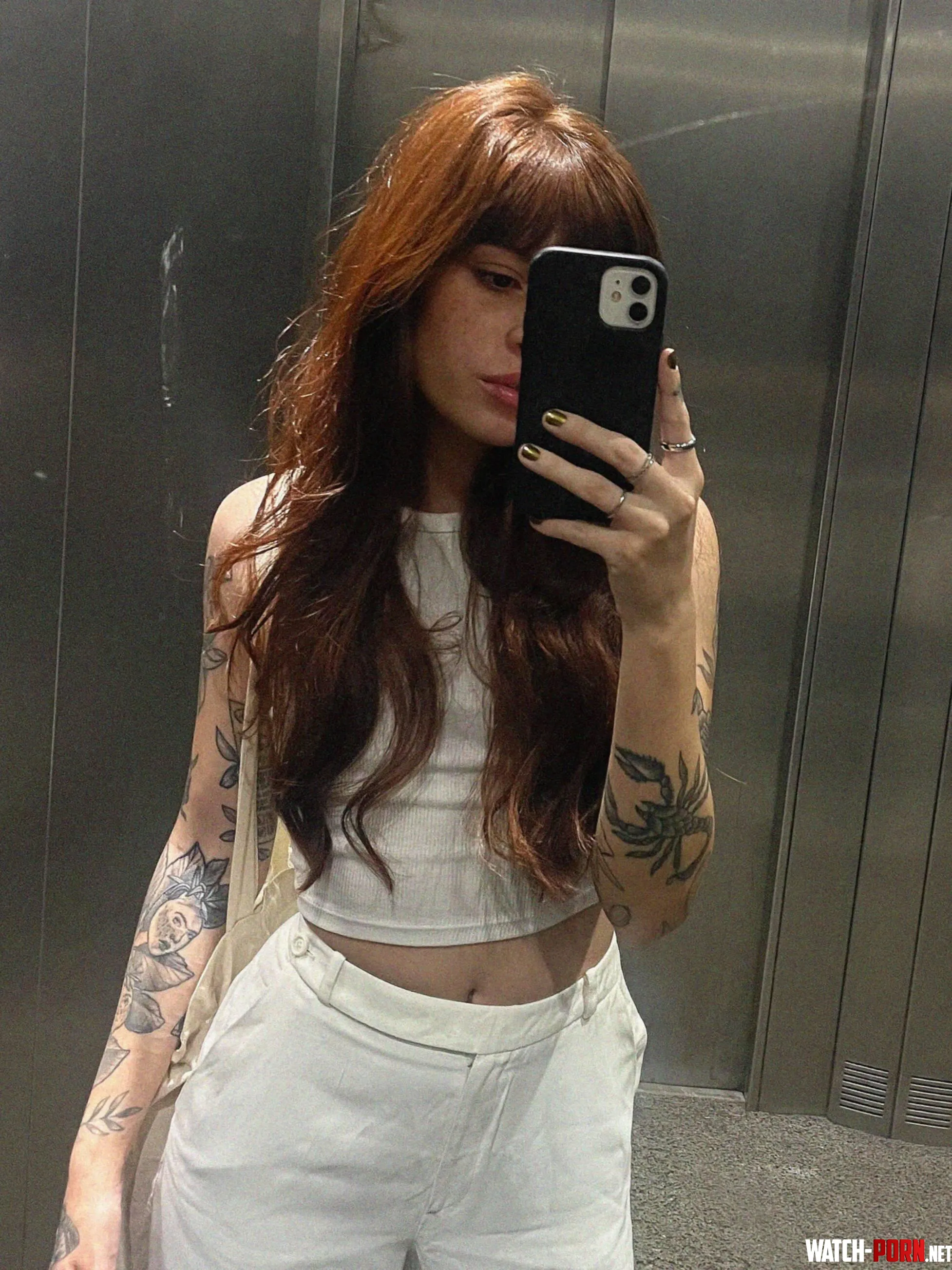 thoughts about my top  by GymratPuppyQueen6
