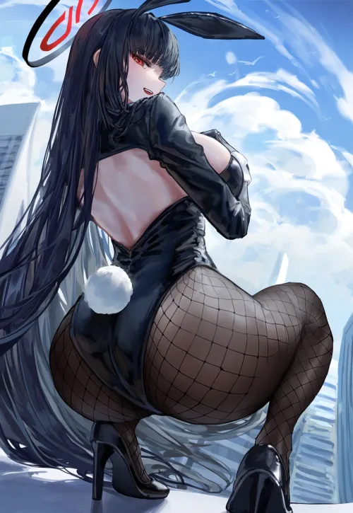 Thumbnail Bunny Rio Blue Archive by CheetahSperm18