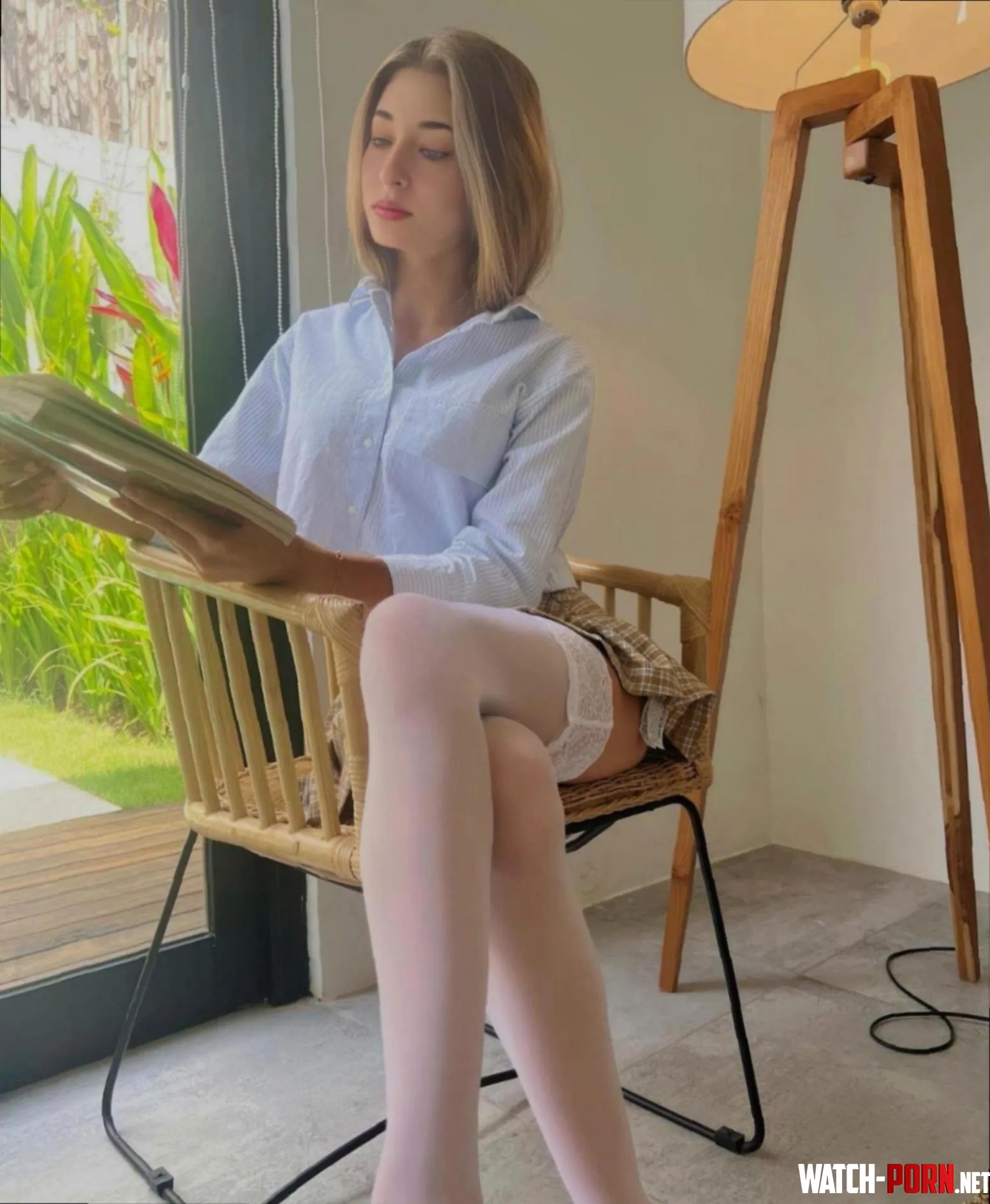 Daily dose of your tempting secretary doing some work by Lily-Race6644