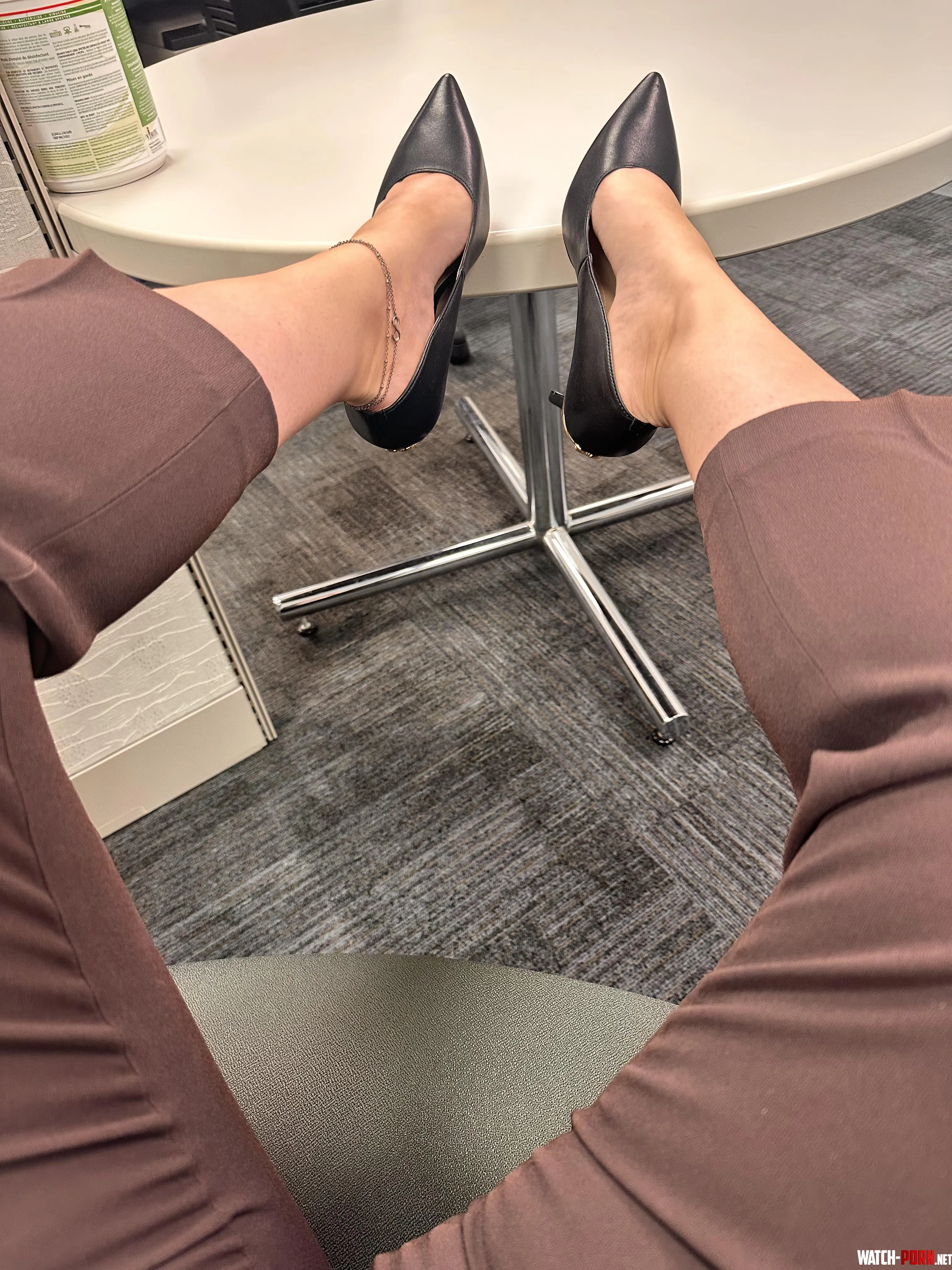 Love wearing heels to work  by Funtimesfor2024