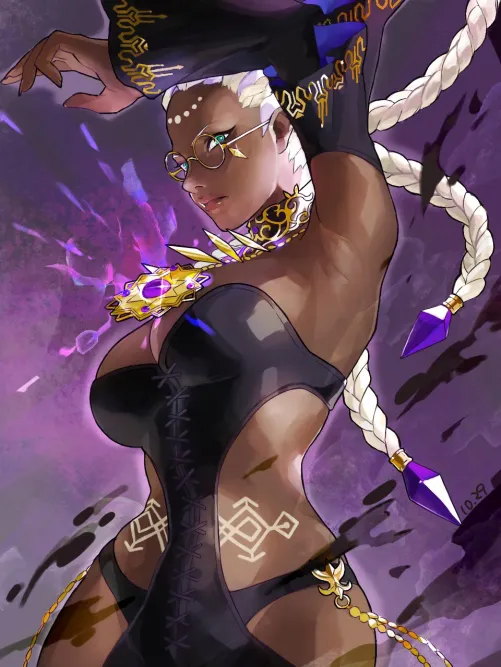 Thumbnail Celebrate Dolores King of Fighters' Birthday with Terran117 - FitDrawnGirls